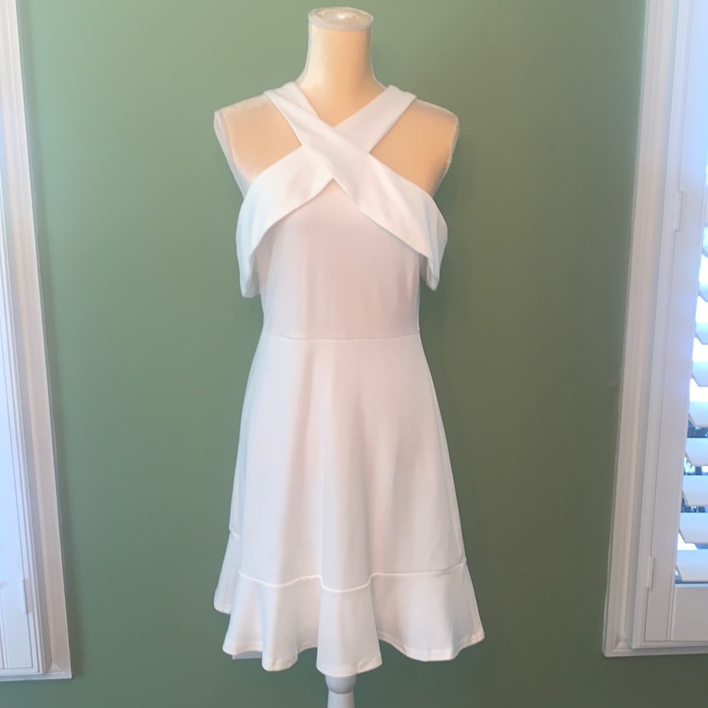 NWT: She + Sky Halter Dress